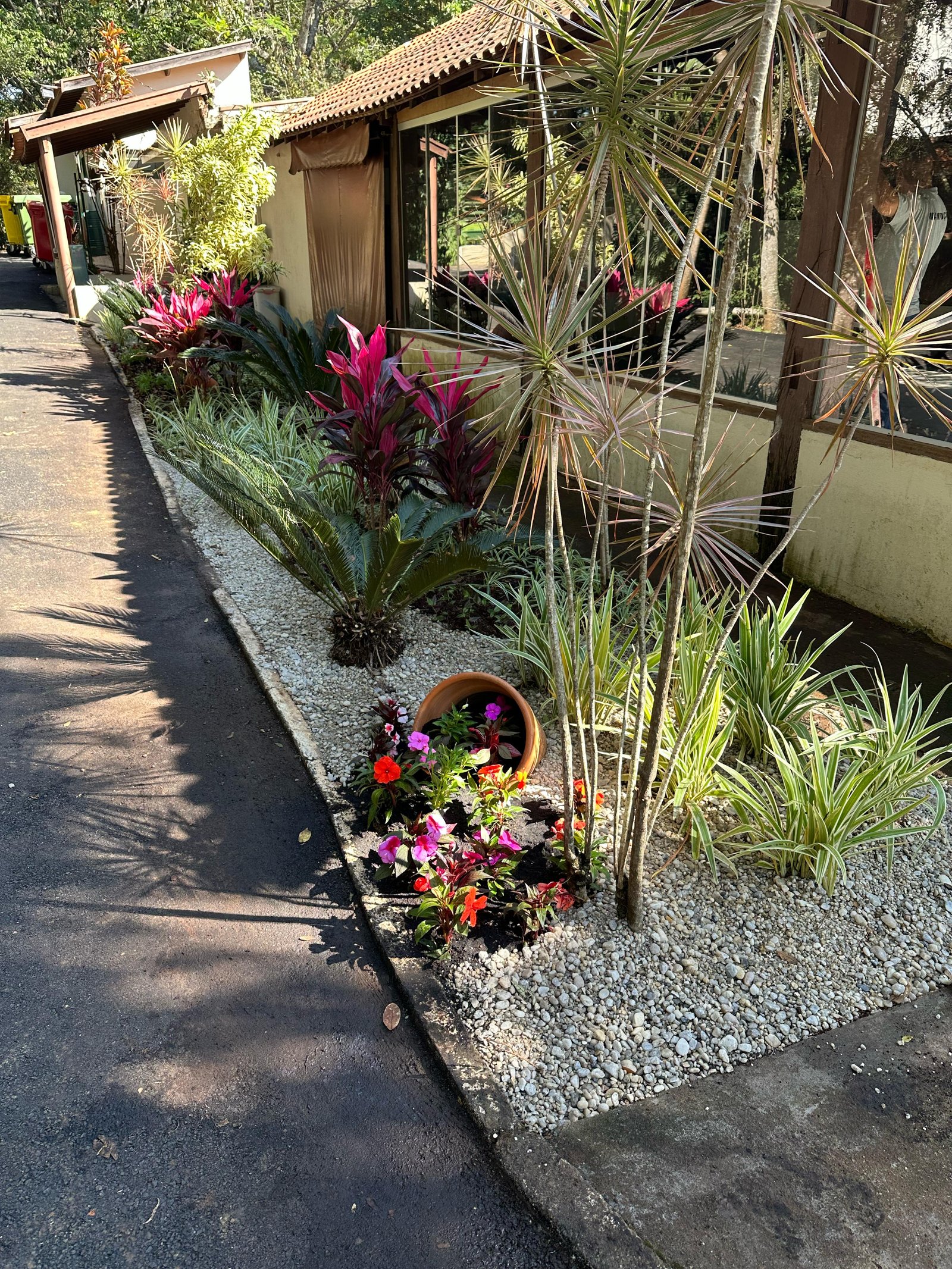 Equipe de paisagismo